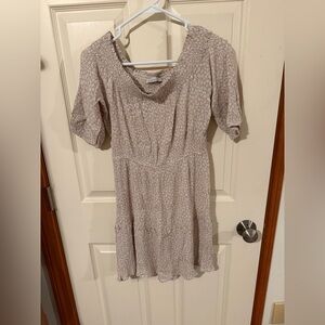 Off the Shoulder Floral Dress